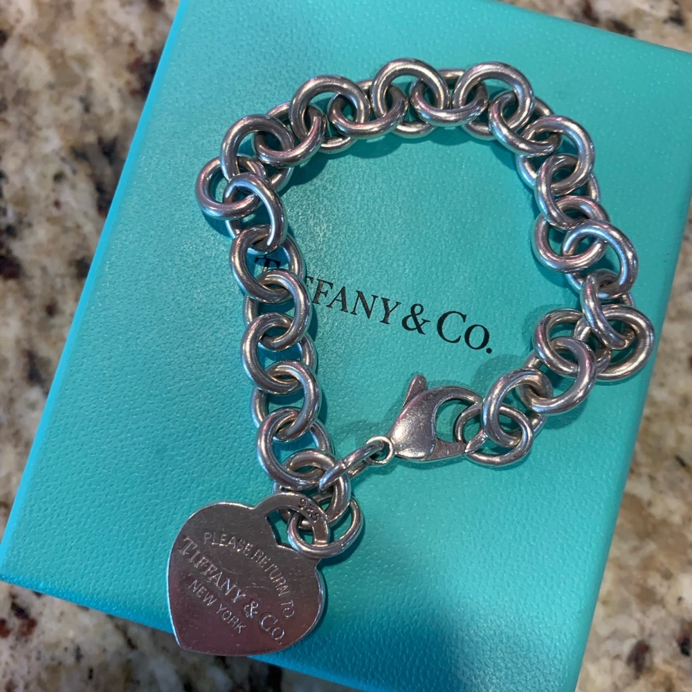 Tiffany’s & Co silver choker and bracelet set
